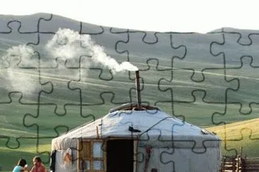פאזל של Ger  Mongolie