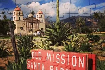 Old Mission Santa Barbara  California