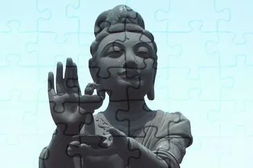 offrande Ã  Bouddha (H.K.) jigsaw puzzle