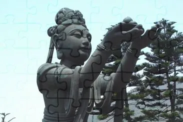 offrande Ã  Bouddha (H.K.) jigsaw puzzle