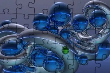 luna azul jigsaw puzzle