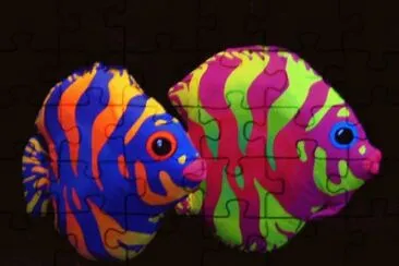 Fish art jigsaw puzzle