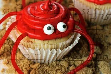 Crab Summer Cupcake jigsaw puzzle