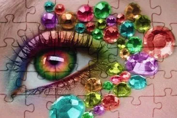 Rainbow Eye jigsaw puzzle