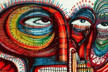 Street art in Colombia