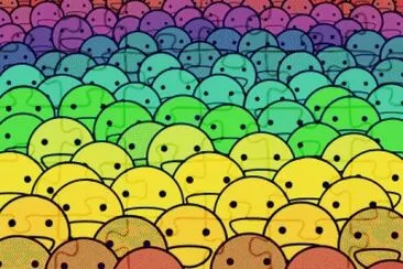 Bolinhas coloridas jigsaw puzzle