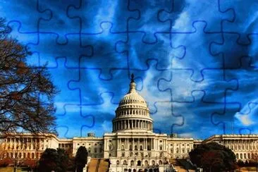 פאזל של Capitol Building -Washington Dc