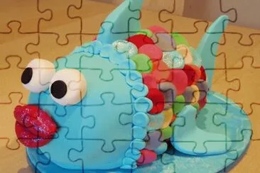 Rainbow Fish Cake jigsaw puzzle