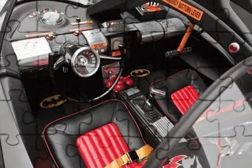 Batmobile Interior
