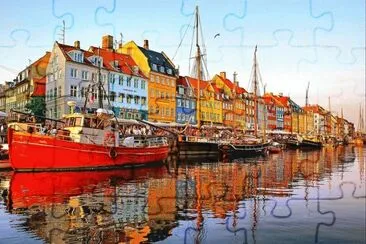 פאזל של Nyhavn  Copenhagen  Denmark