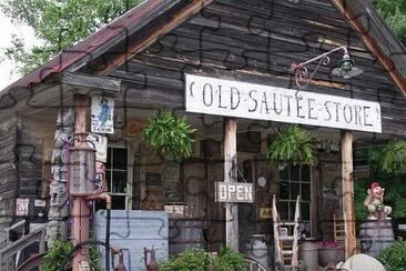 Old country store in Sautee  Georgia   USA