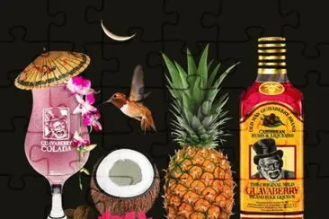 Ingredients for a perfect cocktail  Sint Maarten jigsaw puzzle
