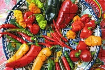 Mexican peppers jigsaw puzzle