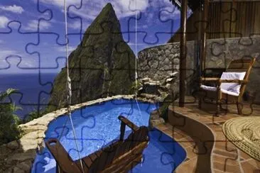 agua azul jigsaw puzzle