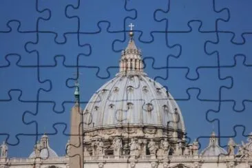 CUPULA BASILICA SAN PEDRO jigsaw puzzle