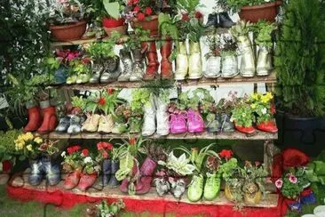 Unique Shoe Planters jigsaw puzzle
