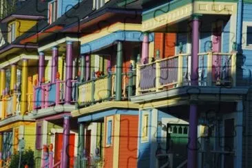 פאזל של Houses in Portland  Oregon  USA