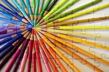 Rainbow color Pencils