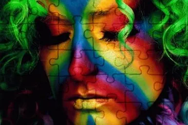 Rainbow Face