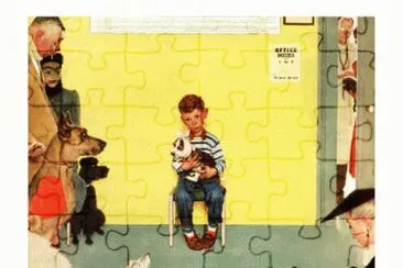  "At the Vets  "- March 29, 1952 jigsaw puzzle