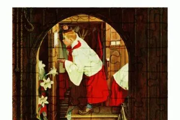  "Choir Boy  "- April 17, 1954 jigsaw puzzle