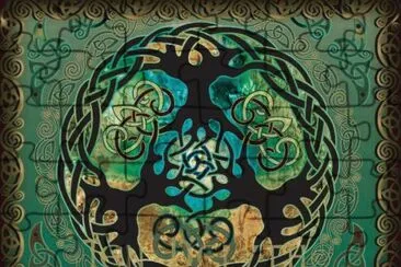  "Yggdrasil  "- World Tree jigsaw puzzle