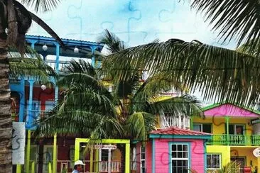 פאזל של Caye Caulker  Belize