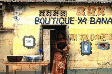 Boutique in Zaire