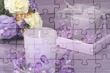 Elegant Crystal Flower Candle Holder