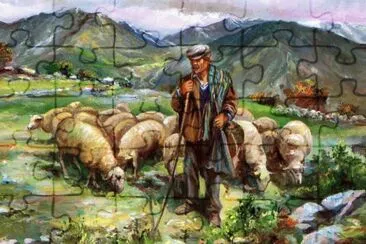 Pintura jigsaw puzzle