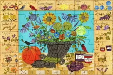 Cornicopia Thanksgiving Alphabet