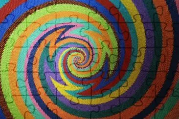 Made from Telephone wire jigsaw puzzle