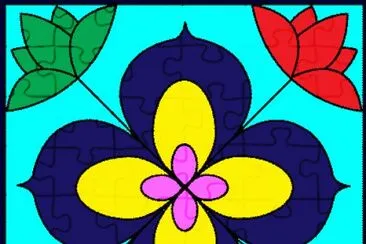 Vitral jigsaw puzzle