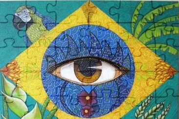 bandeira jigsaw puzzle
