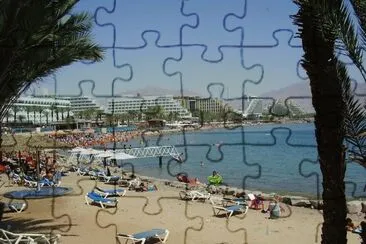 SPIAGGIA DI EILAT jigsaw puzzle