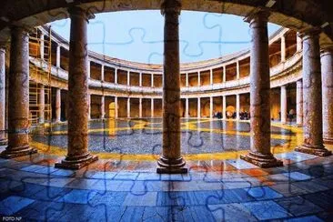 palacio de carlos V jigsaw puzzle