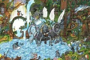 Google jigsaw puzzle