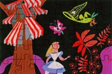 פאזל של Alice in Wonderland