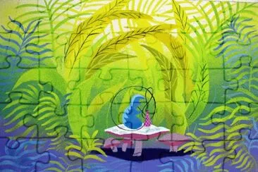 פאזל של Alice in Wonderland