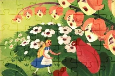 Alice in Wonderland jigsaw puzzle