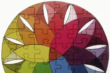 Mandala jigsaw puzzle