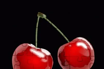 cherry jigsaw puzzle