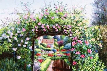 jardim jigsaw puzzle