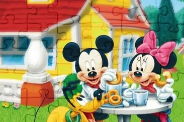 Mickey e Minnie jigsaw puzzle