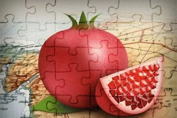 Pomegranate jigsaw puzzle