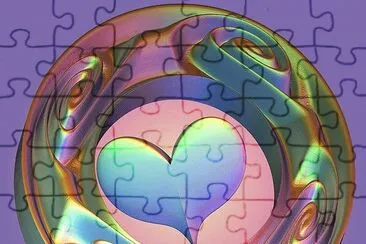 Love-in Rainbow-Colors jigsaw puzzle