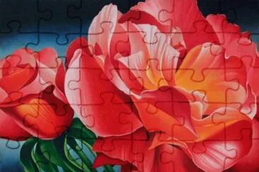 Beautiful Flowers painting