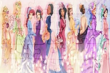 Princesses jigsaw puzzle