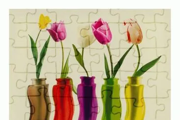 Vasos com flores jigsaw puzzle