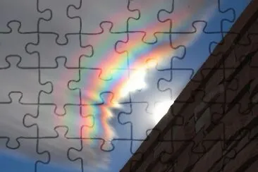 Nube iridiscente 1 jigsaw puzzle